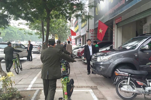 Quận Long Biên, Hà Nội: Trang bị 90 xe đạp cho đội viên tự quản đô thị