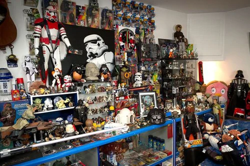 Sưu tập 20.000 vật dụng liên quan tới Star Wars