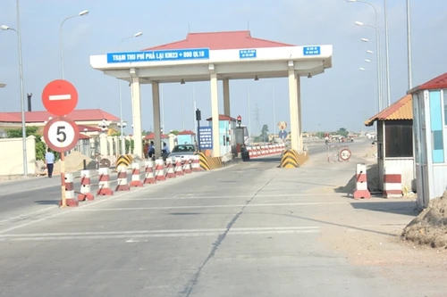 Dừng thu phí trạm BOT Quốc lộ 18 Phả Lại từ 5/5/2016