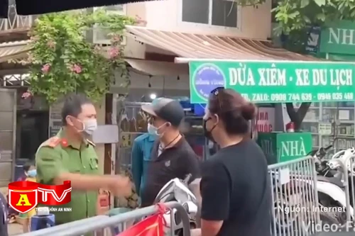 Xử lý nghiêm hành vi gây rối, chống đối tại chốt kiểm soát dịch bệnh