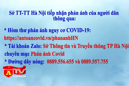 Tiếp nhận phản ánh về tình hình phòng, chống dịch Covid-19 qua đường dây nóng