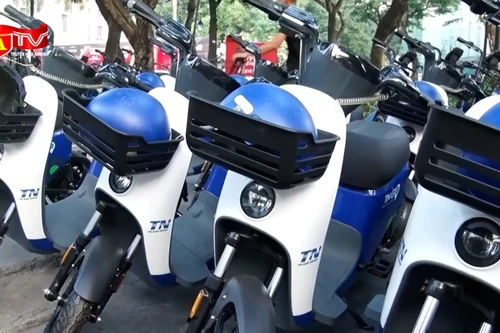 Hà Nội: Thí điểm đi làm bằng xe đạp điện công cộng