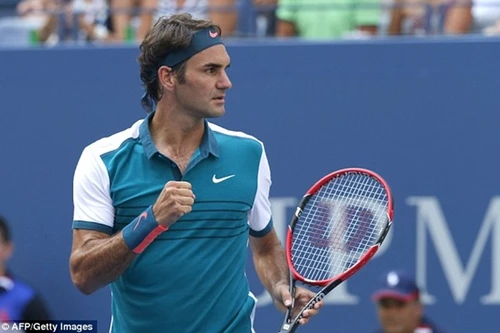 Mỹ mở rộng 2015: Federer tốc hành vào vòng 2
