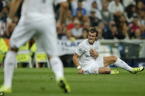 Real Madrid mất Bale trong 2 tuần