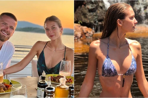 Ngạt thở với vẻ đẹp siêu mẫu vợ tuyển thủ Anh