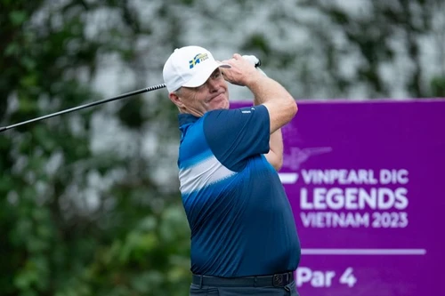 Chiêm ngưỡng các golfer huyền thoại vung gậy ở Vinpearl DIC Legends Việt Nam 2023