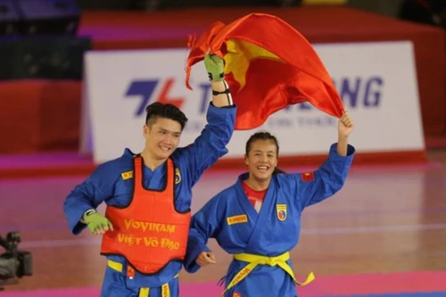 Võ sĩ Nam Định xuất sắc giành HCV Vovinam thế giới