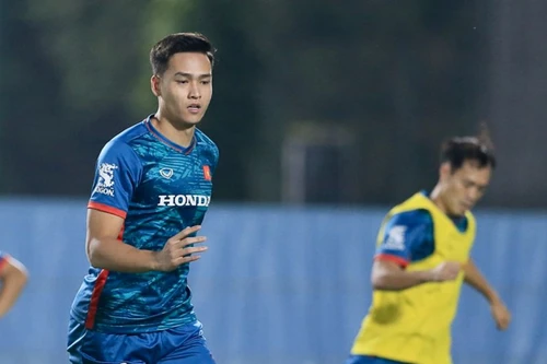 Trung vệ Công an Hà Nội tự tin cùng Việt Nam thắng Philippines