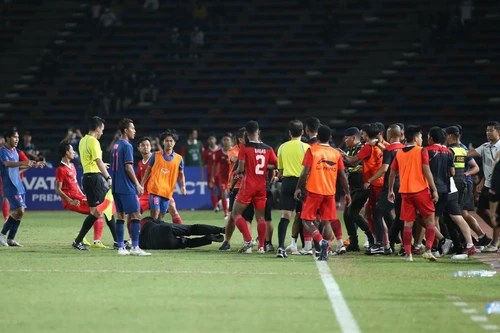 AFC sẽ phạt nặng U22 Indonesia và U22 Thái Lan sau vụ loạn đả