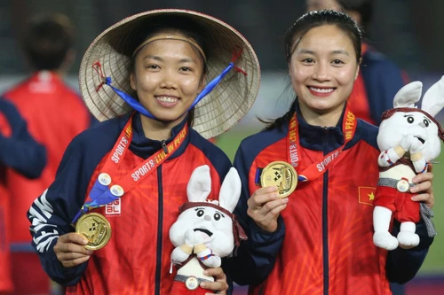 Khoảnh khắc lịch sử lần thứ 8 vô địch SEA Games của tuyển nữ Việt Nam