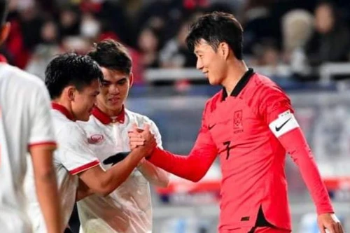 Son Heung-min xin trọng tài xóa thẻ đỏ cho tuyển Việt Nam