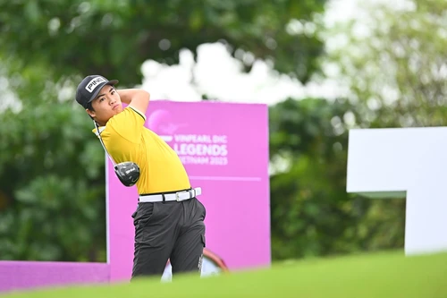 Golfer Việt Nam gây ấn tượng tại giải golf quy tụ các huyền thoại