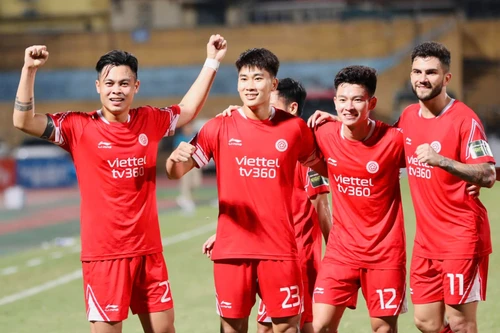 Hạ đẹp Hải Phòng, Viettel bắt kịp đội đầu bảng Công an Hà Nội