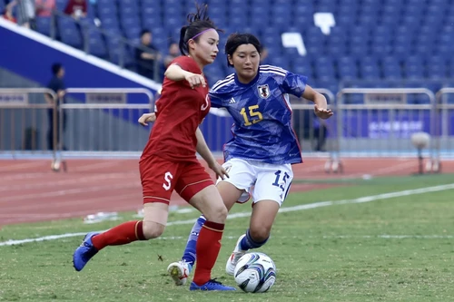 Thua Nhật Bản 0-7, tuyển nữ Việt Nam thấp thỏm chờ vé vớt ở ASIAD 19