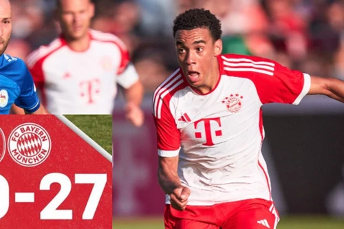 Xem Bayern Munich thắng với tỉ số kinh hoàng 27-0