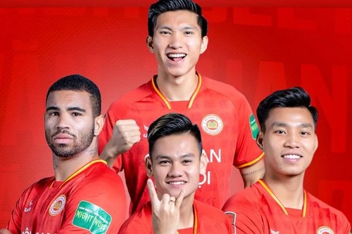 ĐKVĐ Công an Hà Nội có 4 cầu thủ lọt đề cử Đội hình tiêu biểu V-League 2023