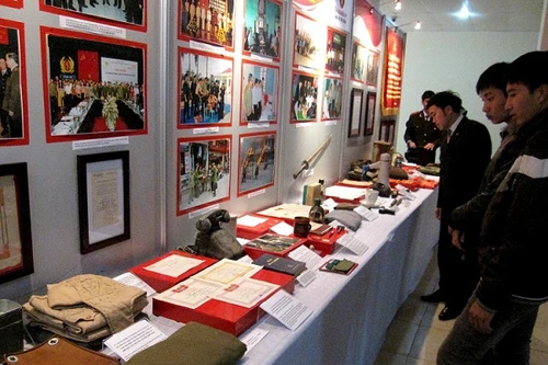 Tiếp nhận kỷ vật lịch sử CAND của các tỉnh Hà Nam - Nam Định - Thái Bình