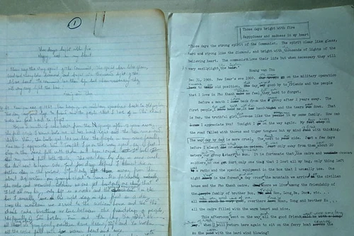 Tiếp nhận tư liệu gốc bản dịch "Nhật ký Đặng Thùy Trâm"