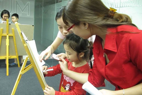 Vẽ những ô màu cảm xúc