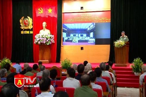 Bộ Công an gặp mặt kỷ niệm 73 năm Ngày truyền thống lực lượng CAND