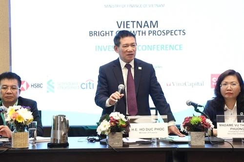 Bộ trưởng Tài chính Hồ Đức Phớc chủ trì Hội nghị xúc tiến đầu tư tại Hoa Kỳ
