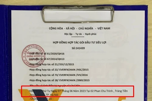 Mạo danh Sở Giao dịch Chứng khoán Hà Nội (HNX) kêu gọi đầu tư