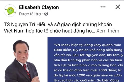 Mạo danh chuyên gia tài chính nổi tiếng để lừa đảo đầu tư