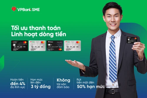 Thẻ tín dụng - Trợ lý tài chính đắc lực của SME