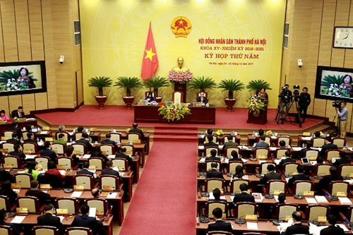 Thí điểm bố trí chức danh đại biểu chuyên trách HĐND TP Hà Nội