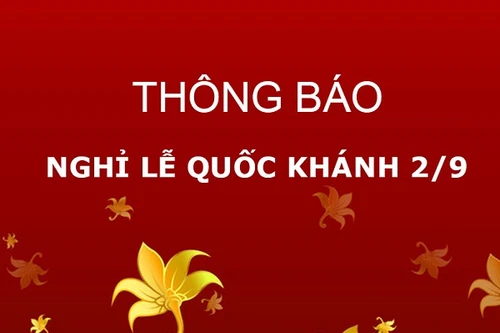 Quốc khánh năm nay, người lao động được nghỉ 4 ngày liên tục