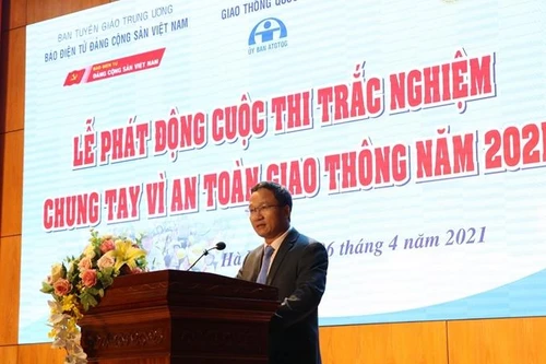 Phát động Cuộc thi trắc nghiệm “Chung tay vì an toàn giao thông” năm 2021