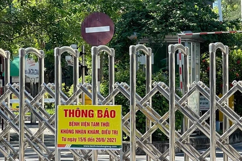 Hà Nội: Thêm một nhân viên dương tính SARS-CoV-2, Bệnh viện Đức Giang ngừng tiếp nhận bệnh nhân