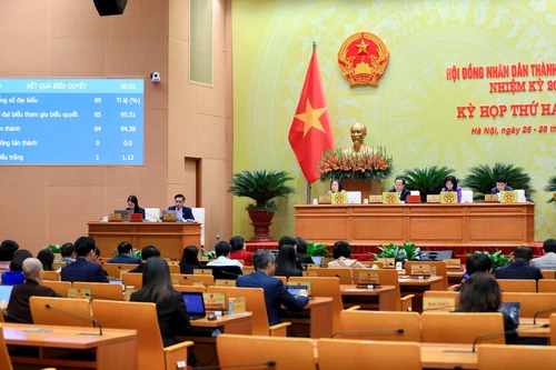 Hà Nội sẽ bầu 125 đại biểu HĐND TP khóa XVII, nhiệm kỳ 2026-2031