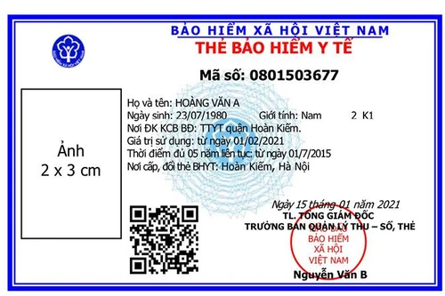 Chính thức sử dụng thẻ bảo hiểm y tế mẫu mới trên toàn quốc 