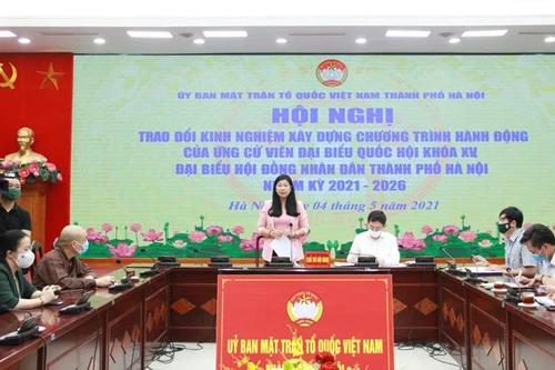 Hà Nội trao đổi kinh nghiệm, kỹ năng vận động bầu cử cho các ứng cử viên