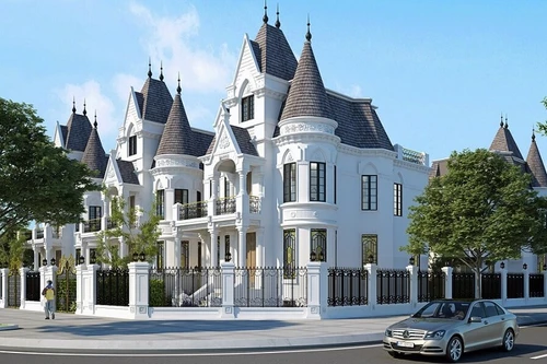 Ra mắt 81 căn biệt thự lâu đài đã có "sổ đỏ" mới ký hợp đồng mua bán với khách hàng