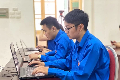 Thanh niên Thủ đô thi tìm hiểu Nghị quyết Đại hội Đảng trực tuyến