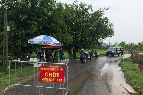Thạch Thất, Hà Nội: Phong tỏa nhiều thôn, tổ dân phố ở Phùng Xá, Tiến Xuân, Cẩm Yên và thị trấn Liên Quan