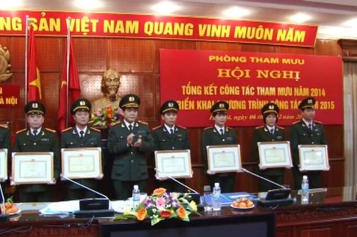 Phòng Tham mưu CATP triển khai chương trình công tác năm 2015