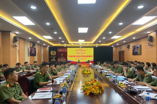 Công an Hà Nội tập huấn công tác đào tạo, tuyển sinh CAND năm 2024