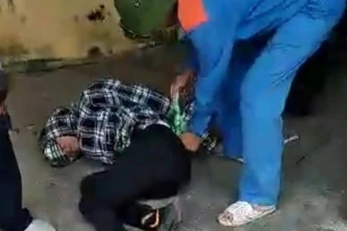 Quật ngã nam thanh niên dùng súng giả cướp ngân hàng