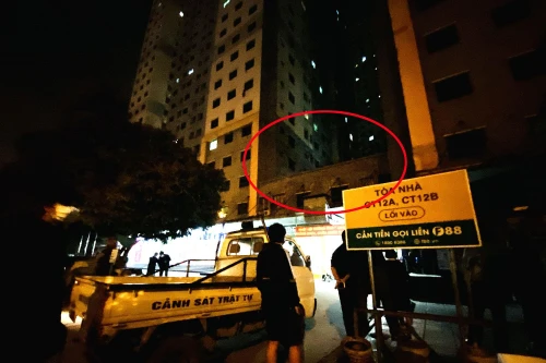 Người đàn ông tử vong sau khi rơi từ tầng cao chung cư, để lại thư tuyệt mệnh