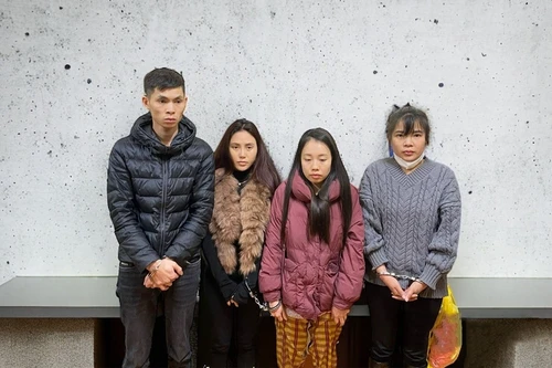 Bắt giữ 4 đối tượng tổ chức sử dụng trái phép chất ma túy