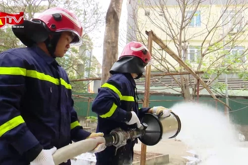 Tết của những người lính cứu hỏa