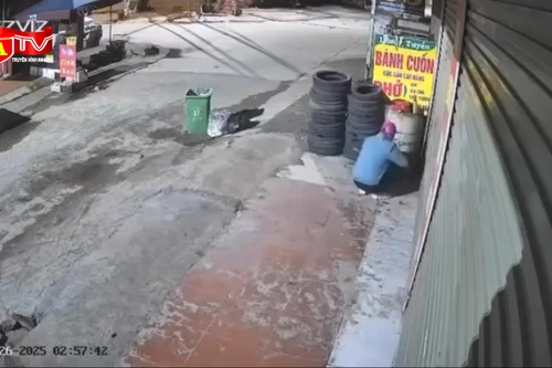 Đã bắt được nghi phạm phóng hỏa đốt cửa hàng phụ tùng xe máy