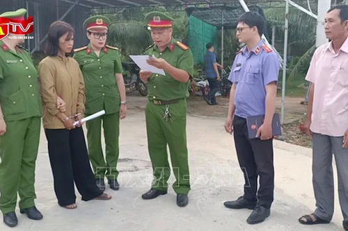 Giữ người trái pháp luật, nhóm đối tượng trong một gia đình bị bắt