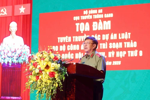 Tọa đàm về các dự án Luật do Bộ Công an chủ trì soạn thảo trình Quốc hội tại Kỳ họp thứ 9