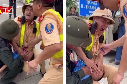 CSGT kịp thời cứu bé trai 6 tuổi bị co giật trên cao tốc