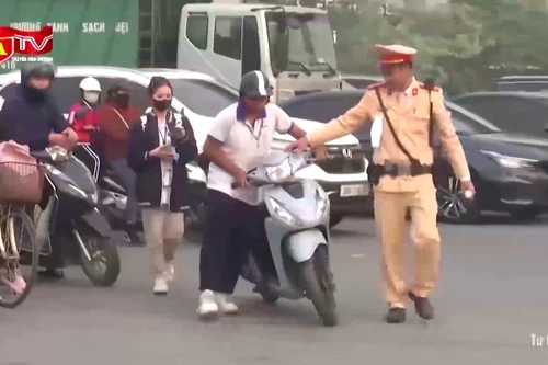 CSGT xử lý hơn 2.000 trường hợp vi phạm giao thông liên quan đến học sinh