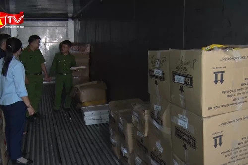 Phát hiện hơn 11 tấn thực phẩm đông lạnh không rõ nguồn gốc